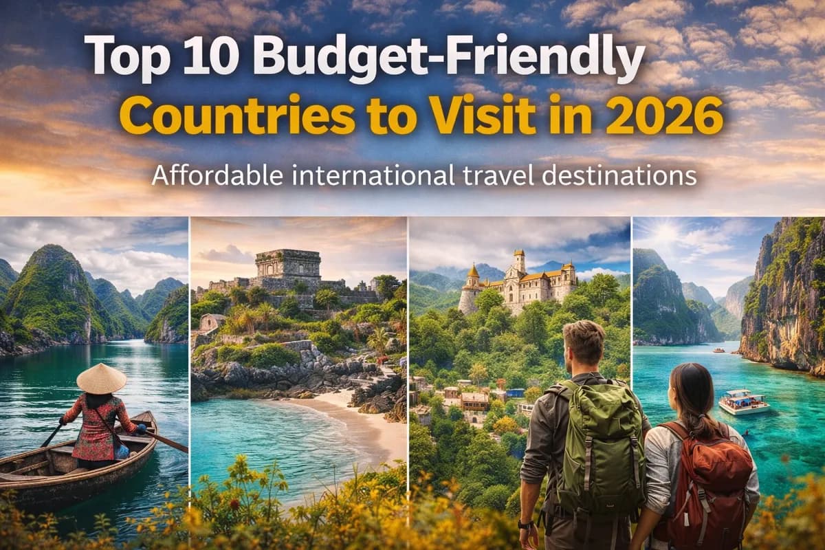 Top 10 Budget-Friendly Countries to Visit in 2026