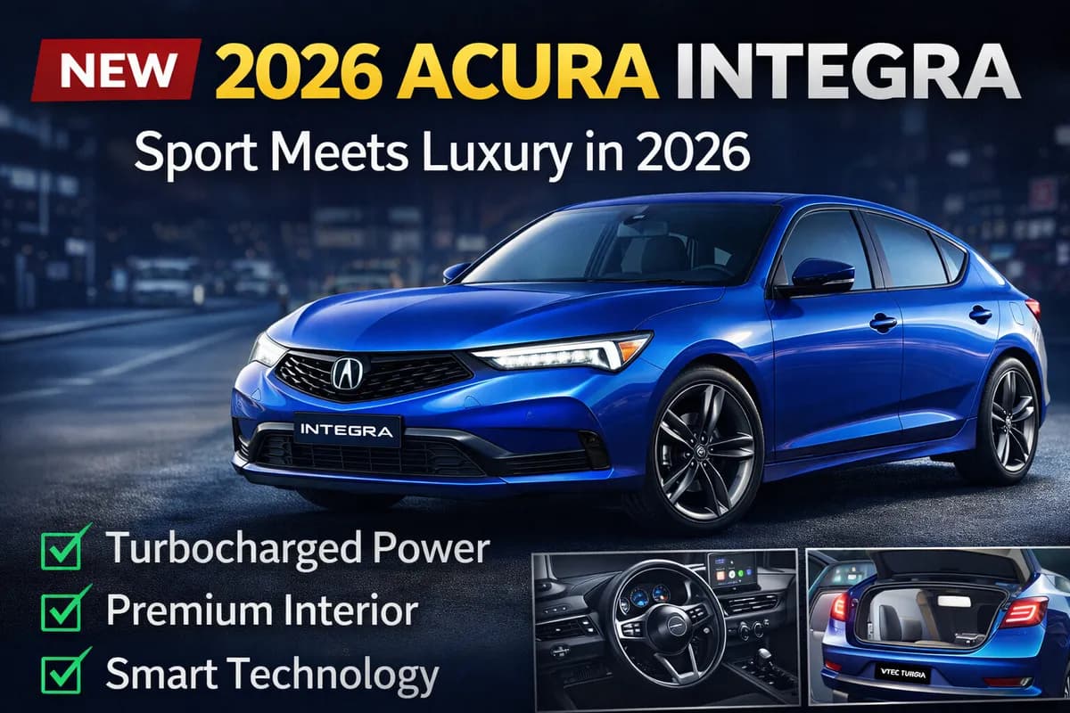 2026 Acura Integra: Specs, Features, Performance & Interior Details