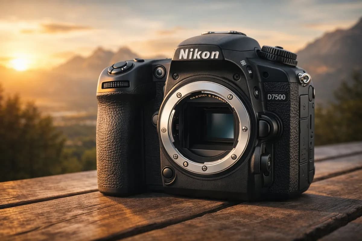 Nikon D7500 DX-Format Digital SLR Body – A Powerful DSLR for Serious Creators