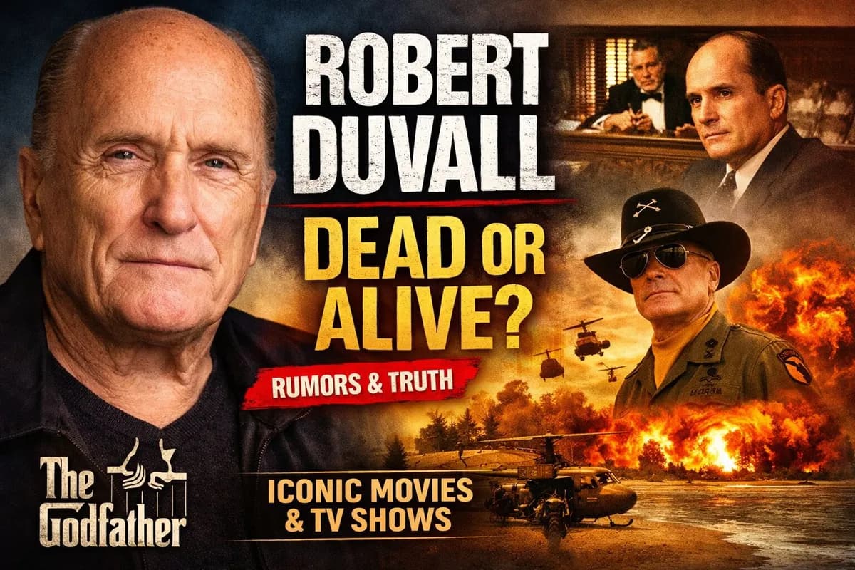 Robert Duvall Death Rumors Explained: Is He Dead? Movies, TV Shows & Hollywood Legacy